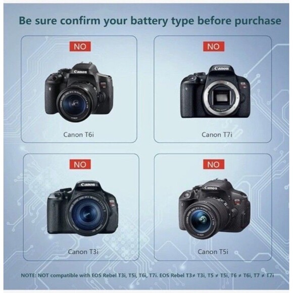 Artman USB Dual Charger Battery Fits Canon LP-E10 Canon & Two Artman Batteries - Picture 10 of 10